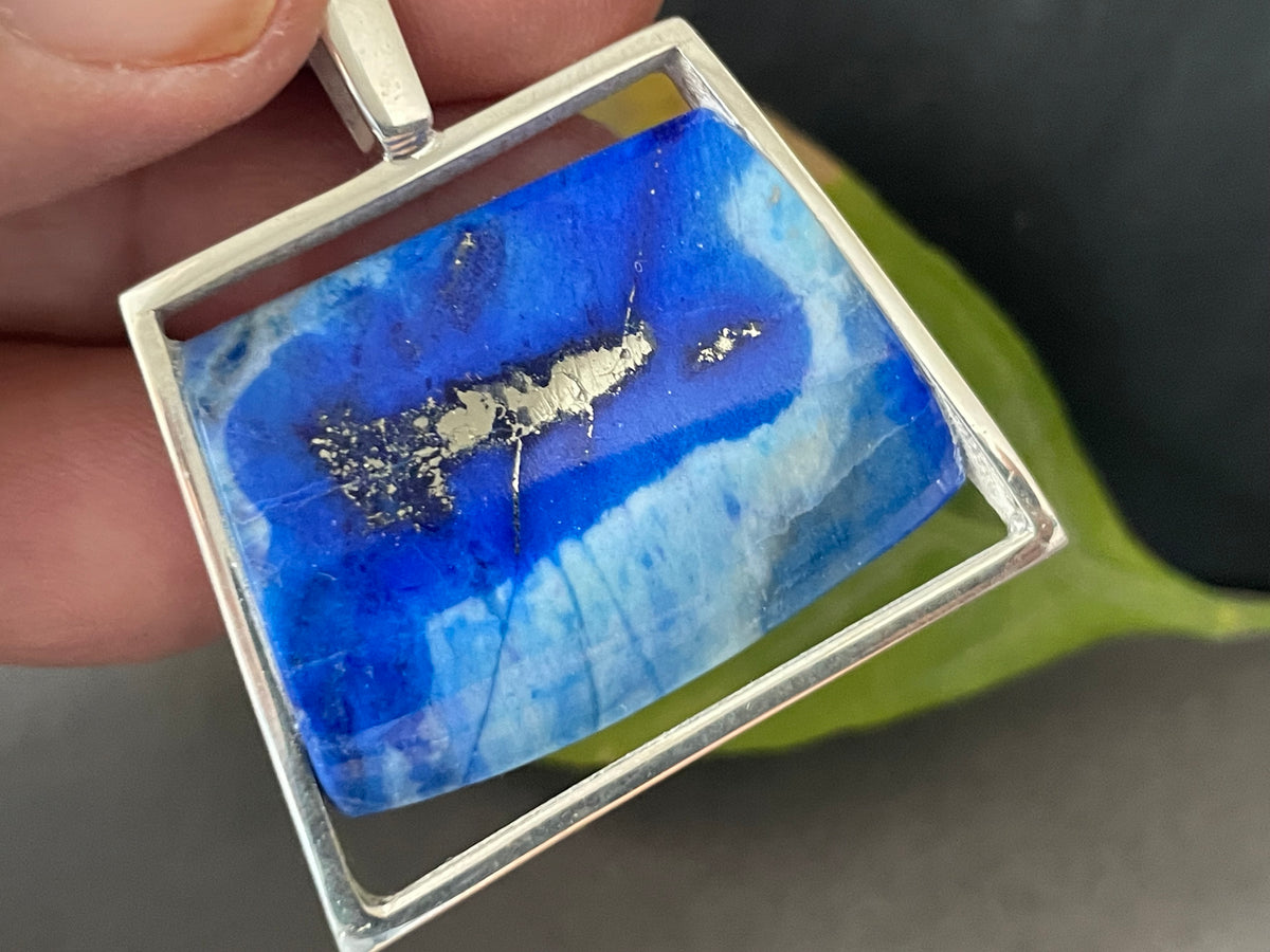 Einzigartiger Lapislazuli Anhänger Sterling Silber 925 (Kopie)